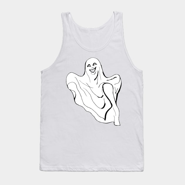 Ghost Tank Top by katerinamk